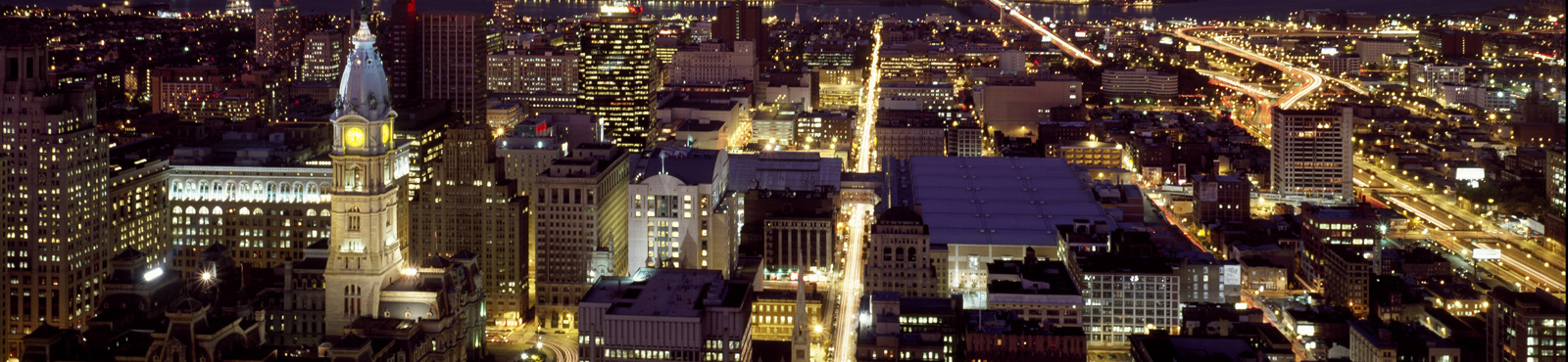 aerial view of Philadelphia